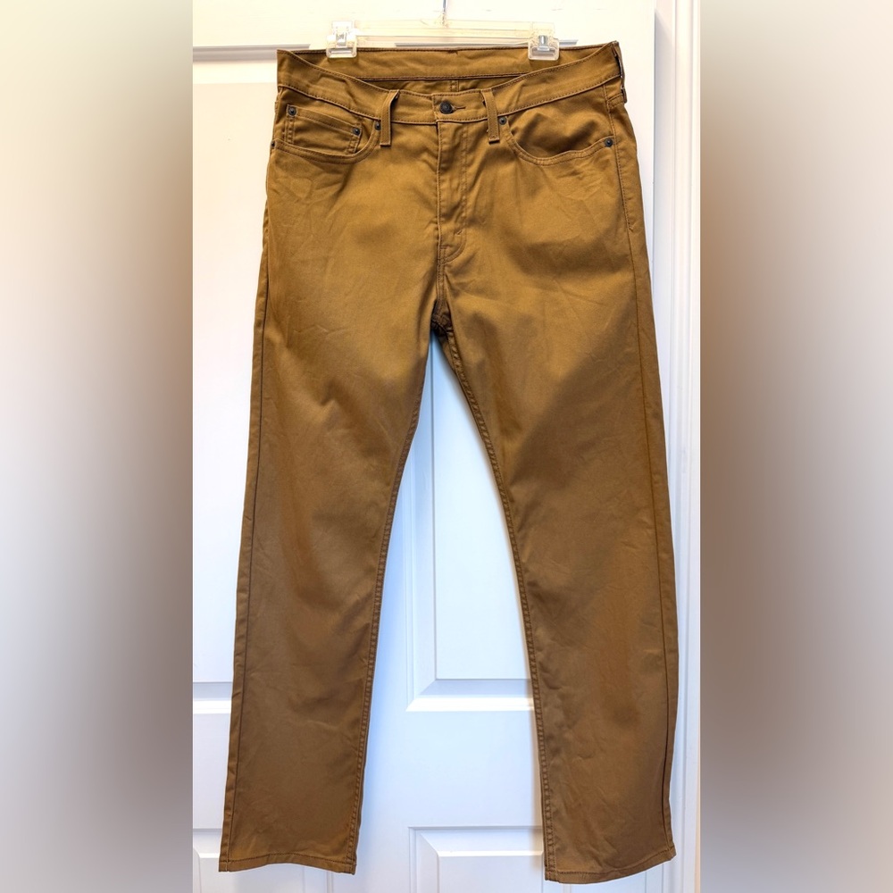 Levi's 513 Men's Slim Straight Jeans in Caraway, 34x32